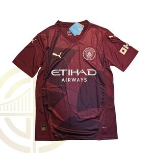 Puma Burgundy Soccer Jersey